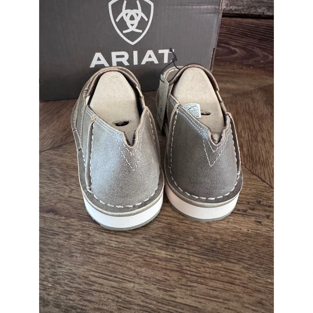 Ariat Cruiser Womens Brown Bomber Leather Slip On Shoes 10023008 Size 7